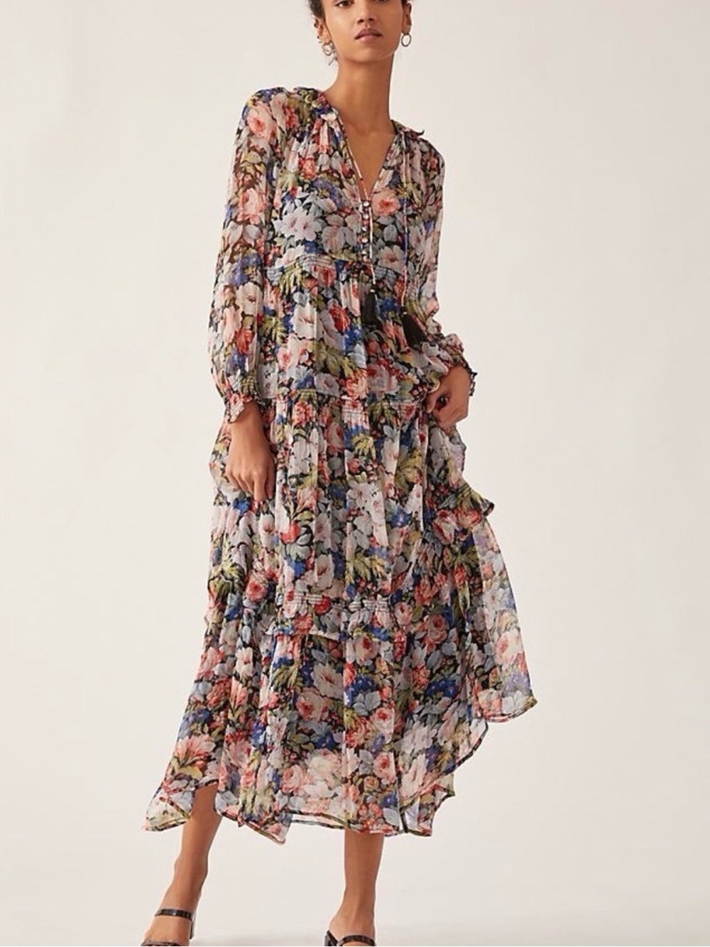 Anthropologie Marais Maxi Dress